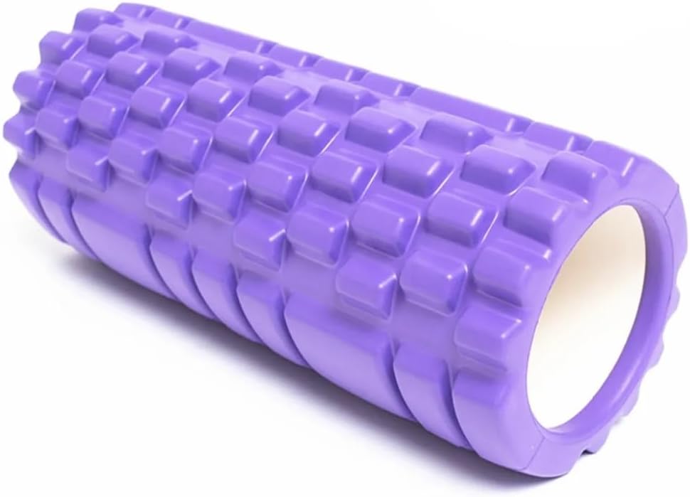 BUY4LESS - Yoga Roller Pilates Gym Training Exercise Deep Tissue Massage Muscle Stretching Physiotherapy (Purple)