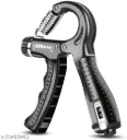 BUY4LESS - iPower Adjustable Resistance Hand Grip With Counter Durable Hand Strength Exercise Gym - Black…