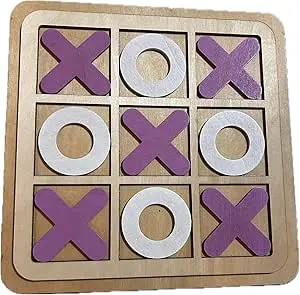 [TZ066] BUY4LESS Wooden Tic-Tac-Toe