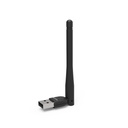 VENTION AC650 USB Wi-Fi Adapter – Next-Gen Wi-Fi 6, Dual Band (5GHz @ 433Mbps / 2.4GHz @ 200Mbps), Secure Encryption, One-Click Driver, 6dBi High-Gain Antenna for Stable, Long-Range Signal Model # KDTB0