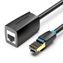 VENTION Cat.8 SSTP Extension Patch Cable 1.5M Black Model # IKHBG