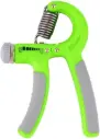 Adjustable Hand Power Grip Hand Exerciser Gripper For Wrist Forearm Green + Grey