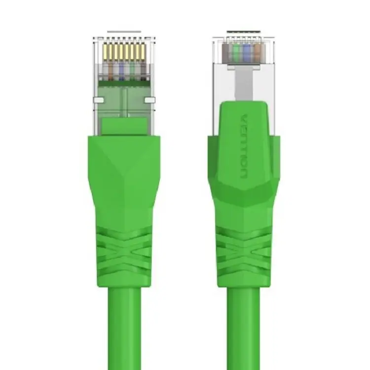 vention Cat.6A SFTP Industrial Flexible Patch Cable 3M Green Model# IBMGI