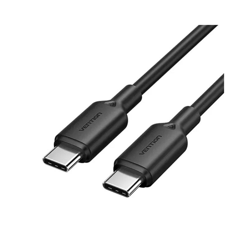 [TRCBH] VENTION [TRCBH] USB 2.0 Type-C Male to Type-C Male 3A Cable 2M Black PVC Type