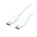 VENTION [TRCWF] USB 2.0 Type-C Male to Type-C Male 3A Cable 1M White PVC Type