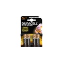 Duracell Rechargeable Battery AA 2500mAh 4 Pcs Blister Pack 