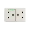 Terminator Esma Approved 13Amp Rewirable Extension Trailing Socket With Power Indicator And Replaceable Fuse (2 Way Uk)