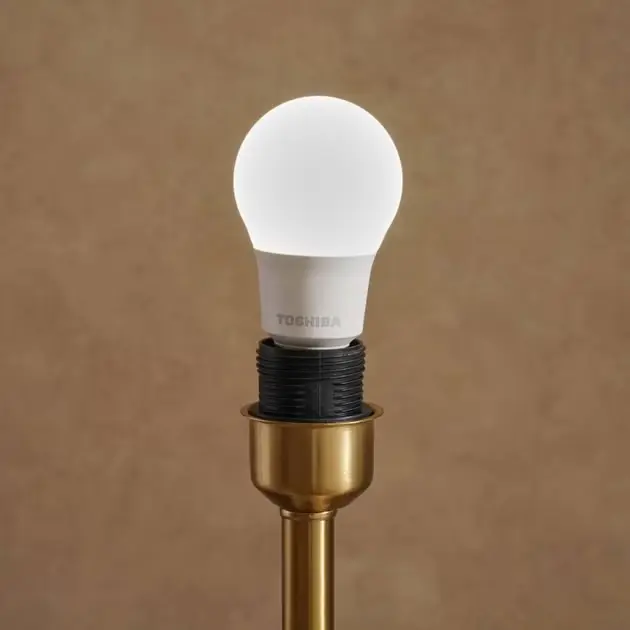 [824252] TOSHIBA LED BULB COOL WHITE 4000K (09 WATT)