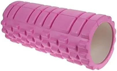 [YRH-PINK] Foam Roller EVA for Yoga Deep Tissue Massage Muscle Stretching Physiotherapy - Pink