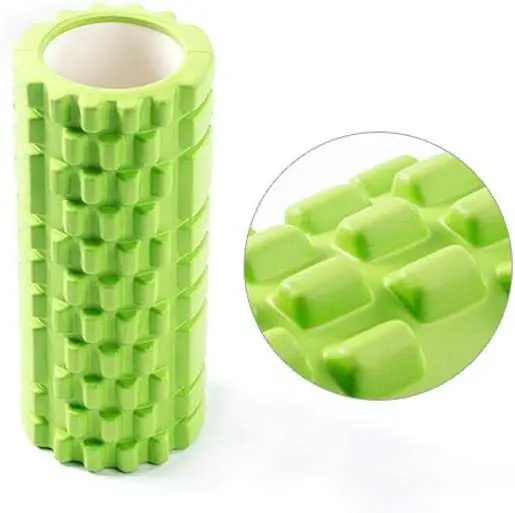 [YRH-GREEN] Foam Roller EVA for Yoga Deep Tissue Massage Muscle Stretching Physiotherapy - Green