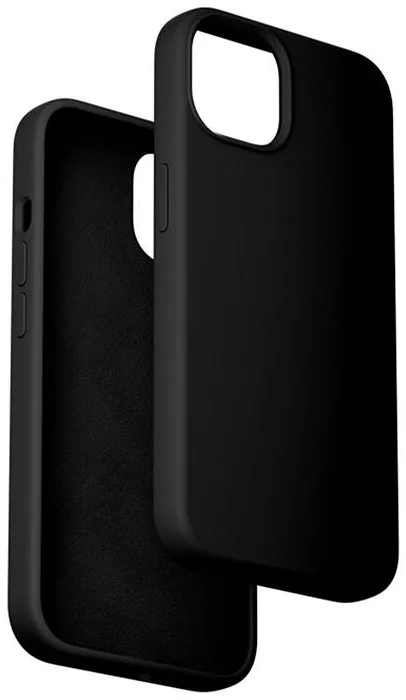 VENTION Liquid Silicone Case for iPhone 14 Plus with MagSafe Black Model # KUEB0-20