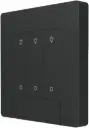 MOES DImmers Push Ring Zigbee 3 gang Grey