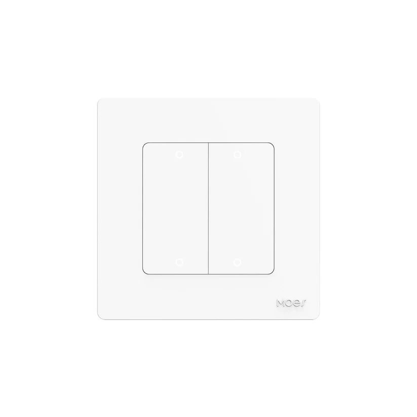 [MOES-012] MOES Scene Switch Push Ring Zigbee 4 gang white