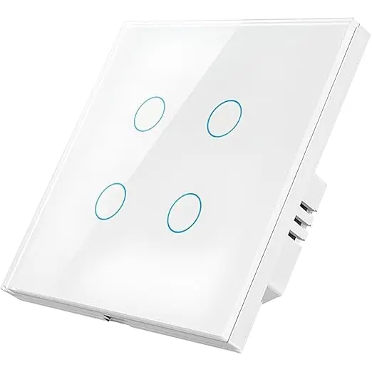 [MOES-020] Tuya Switch Touch Wifi 4 Gang White