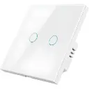 Switch Touch Zigbee 2 gang White