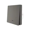 Smart Life Switch Push Piano zigbee 1 gang Black