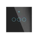 Scence Switch Touch Zigbee 3 gang Black