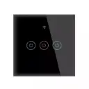 Scene Switch touch zigbee 1 gang Black