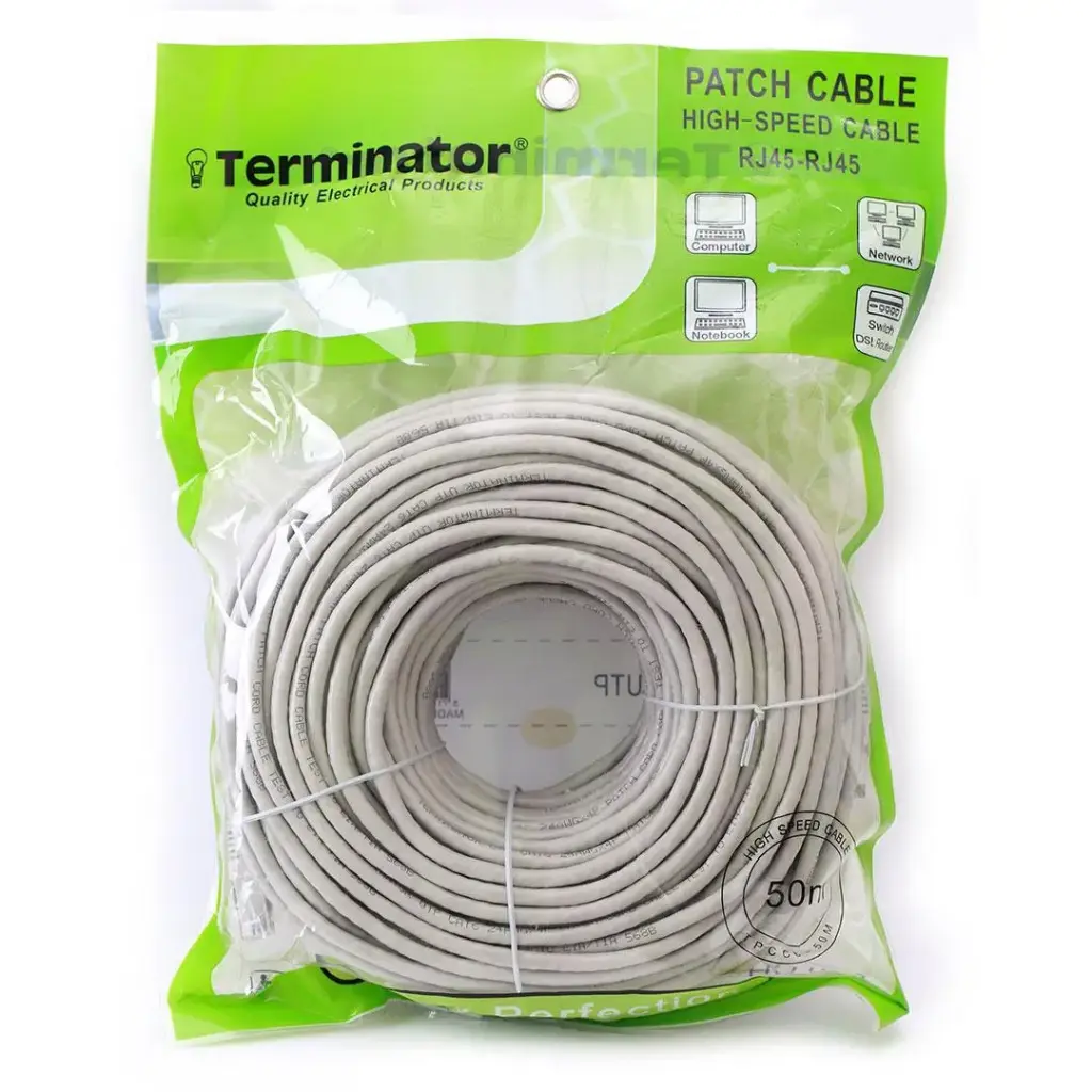 [TPCC6-50M] Terminator Patch Cord Cable  CAT6 50M