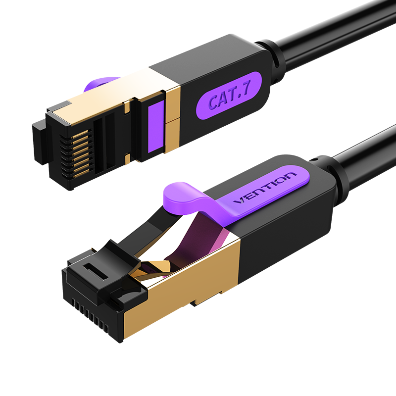 [ICDBN] VENTION Cat.7 SSTP Patch Cable 15M Black Model # ICDBN