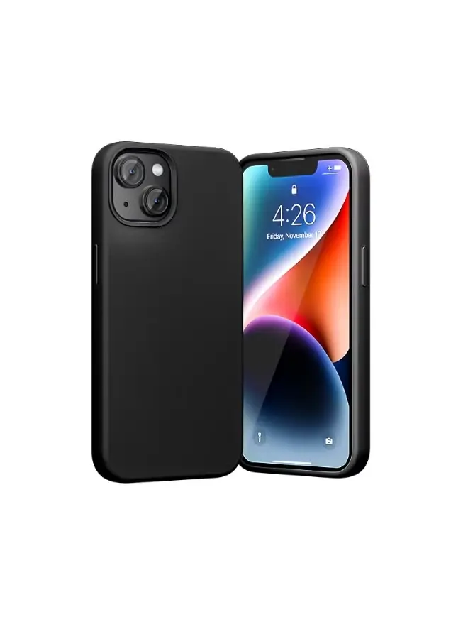 [KUEB0-10] VENTION Liquid Silicone Case for iPhone 14 with MagSafe Black