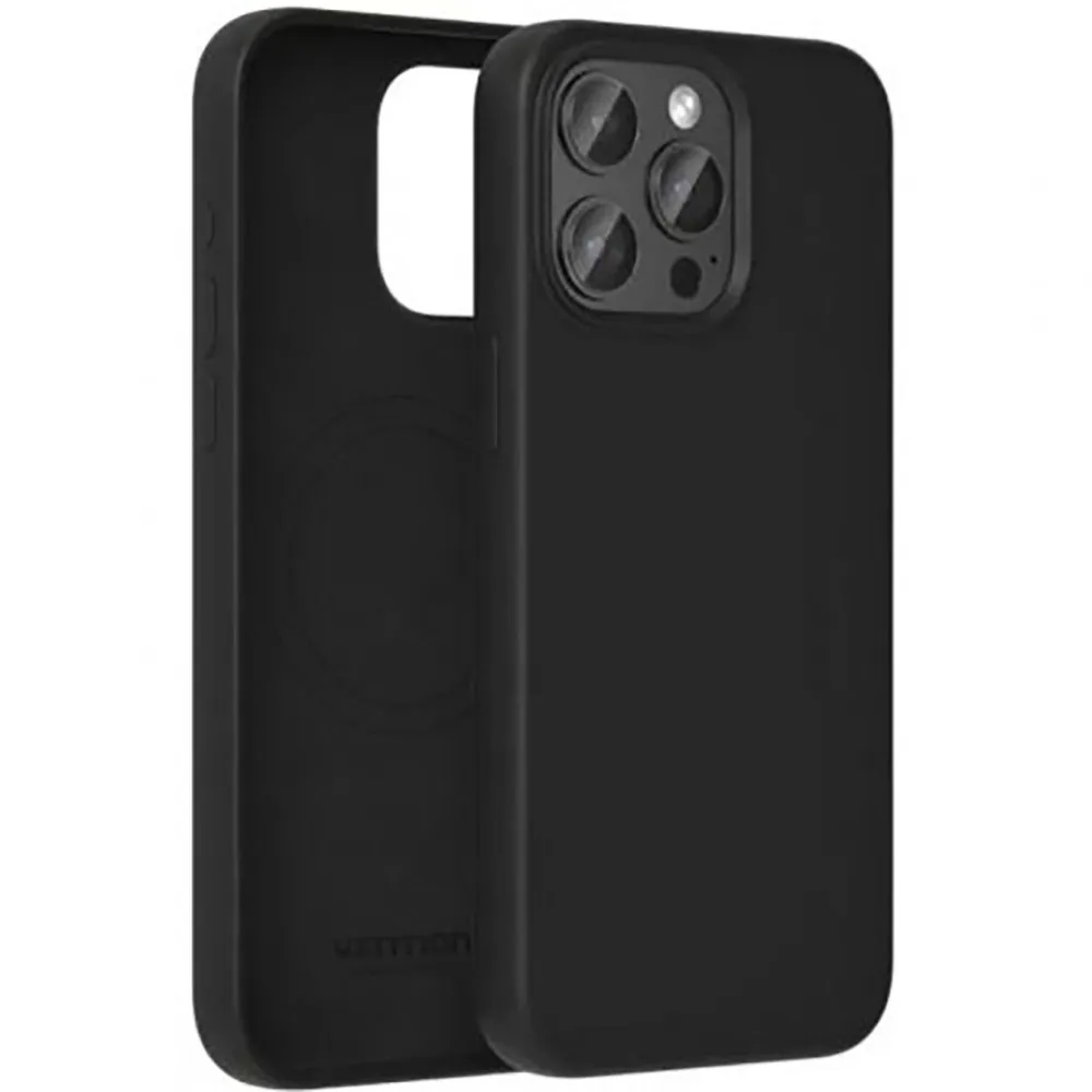 [KUEB0-40] VENTION Liquid Silicone Case for iPhone 14 Pro Max with MagSafe Black