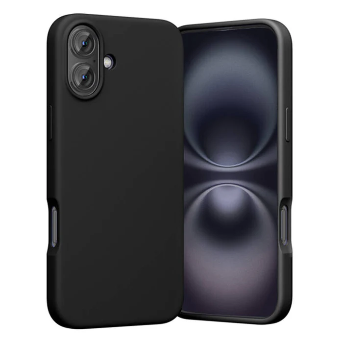 [KUHB0-10] VENTION Liquid Silicone Case for iPhone 16 with MagSafe Black