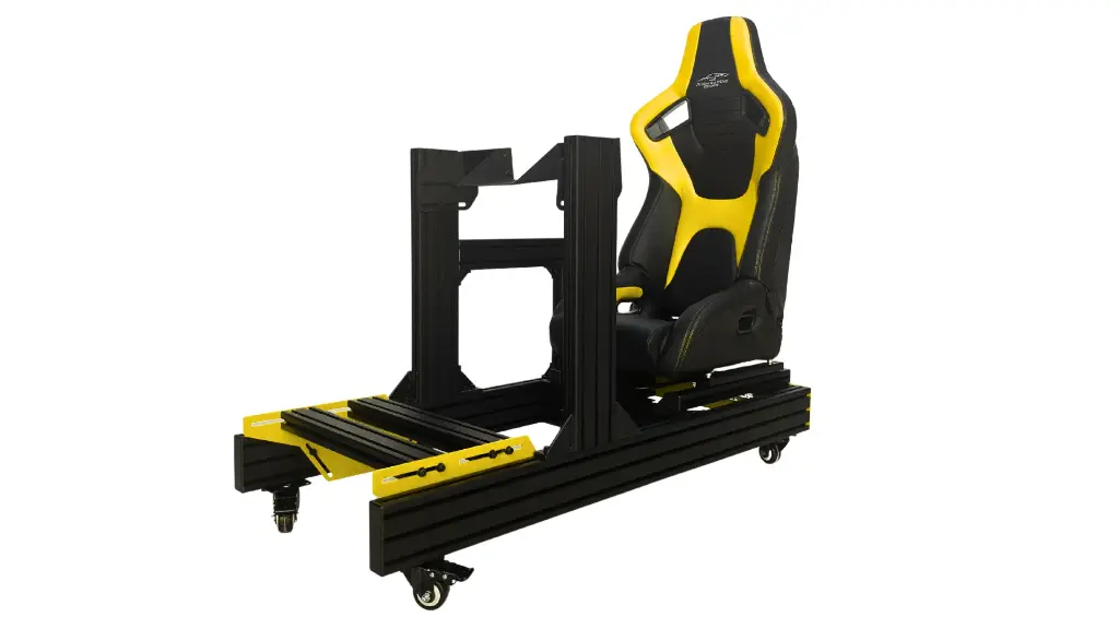 Rush Racing RR120 Cockpit and Seat- YELLOW 