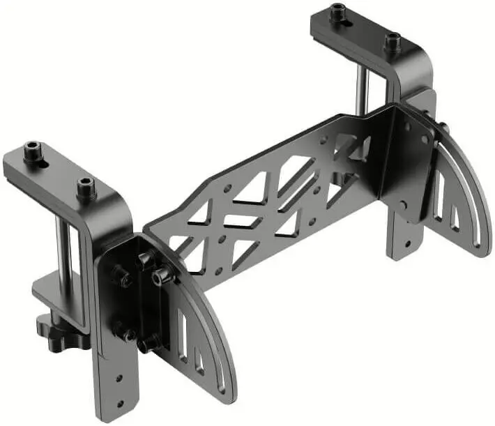 Moza Truck Wheel Table Clamp – Heavy-Duty Mount for Moza TSW Truck Wheel – Adjustable Desk Clamp with Steel Construction – Ideal for Space-Saving Sim Setups