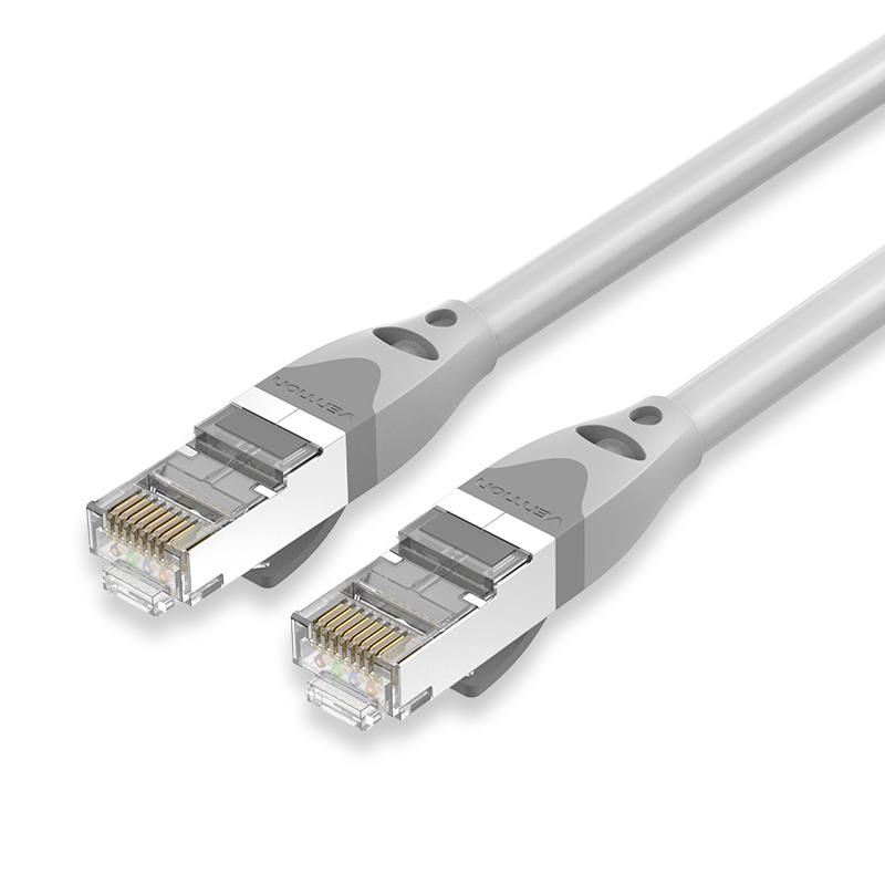 VENTION Cat.6A SFTP Patch Cable 1M Gray Model # IBHHF
