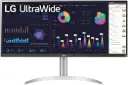 LG 34" UltraWide 34WQ650-W 21:9 FHD IPS Monitor, 2560×1080 Resolution, 99% sRGB Color Gamut, VESA DisplayHDR 400, USB-C Connectivity, AMD FreeSync, Built-in Speakers, Tilt/Height Adjustable Stand