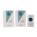 Terminator Door Bell Digital  Wireless With 38 Different Melodies + 1 T with 2 R DC