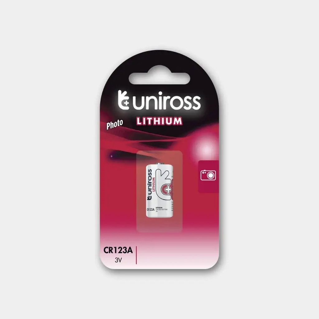 [U1CR123A] Uniross BP1 CR123A LITHIUM