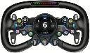 MOZA Vision GS Steering Wheel – GT Style Sim Racing Wheel with 2.85” Touchscreen, RGB LEDs, Magnetic Dual Clutch Paddles, 72 Programmable Inputs, Carbon Fiber & Aluminum Build – PC & MOZA Base Compatible