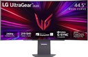 LG 45" UltraGear OLED WQHD Curved Gaming Monitor, 240Hz Refresh Rate & 0.03ms (GtG), NVIDIA G-SYNC Compatible, DCI-P3 98.5% & HDR10, HDMI 2.1 / DisplayPort, Black  45GS95QE-B