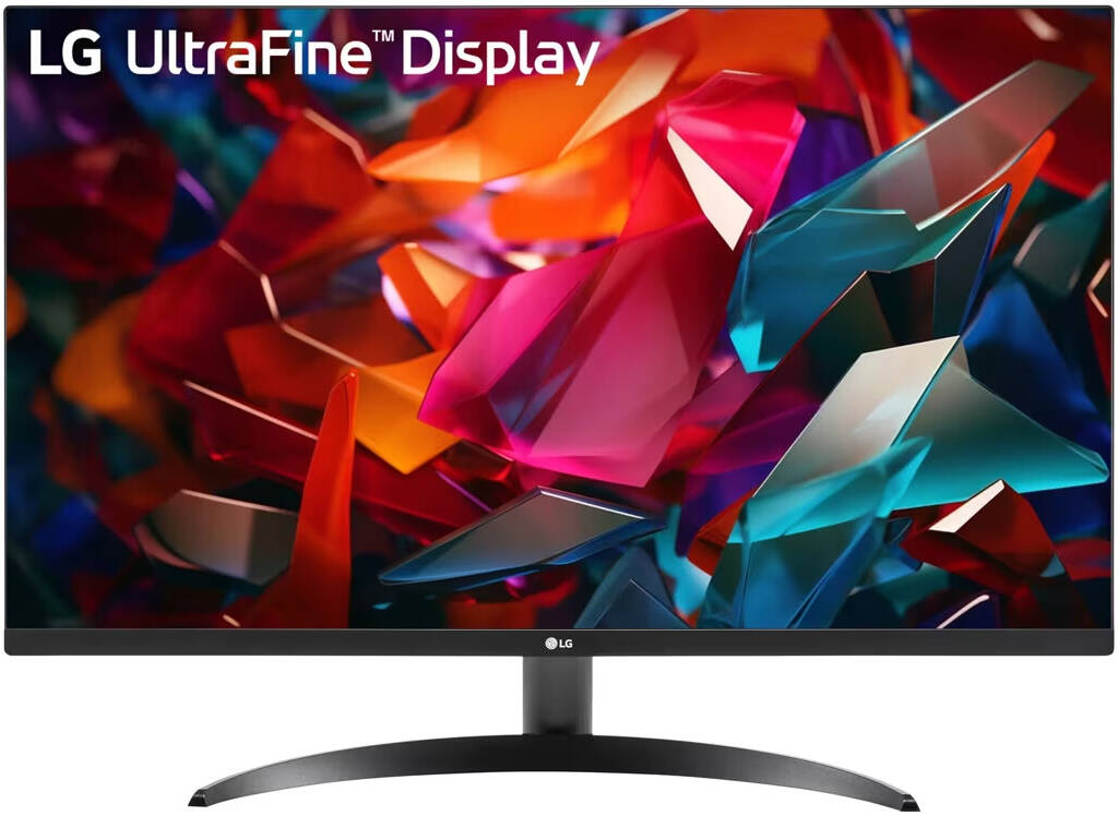[32UR500K-B] LG 32UR500K-B Ultrafine 32-inch 4K UHD (3840x2160) Computer Monitor HDR10 Built-in Speaker 5Wx2 OnScreen Control Reader Mode Flicker Safe Borderless Design HDMIx2 DisplayPort