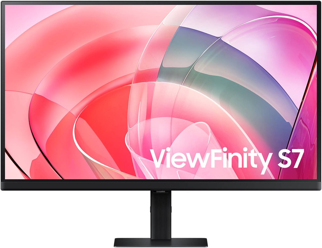 Samsung 32" ViewFinity S7 UHD Monitor, VA Panel, 4K (3840x2160) Resolution, HDR10, 60Hz Refresh Rate, 5ms Response Time, HDMI / DisplayPort, Black | LS32D706EAMXUE
