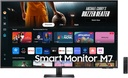 Samsung 32" M70D 4K UHD Smart Monitor, 3840×2160 Resolution, 60Hz Refresh Rate, 4ms Response Time, HDMI & USB Connectivity, Bluetooth 5.2, Smart Features, Black, Middle East Version - LS32DM702UMXUE