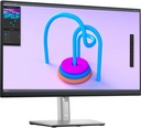 Dell 24" Pro P2422HE USB-C Hub Monitor, IPS Panel, Full HD (1920x1080) Resolution, 60Hz Refresh Rate, 5ms Response Time, USB-C (65W PD) / DisplayPort / HDMI / Ethernet, Height Adjustable Stand, Black | P2422HE