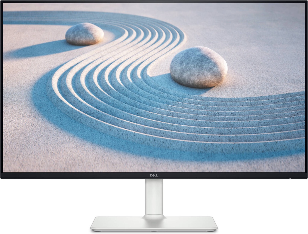 Dell 27" S2725DS Monitor, IPS Panel, QHD (2560x1440) Resolution, 75Hz Refresh Rate, 5ms Response Time, HDMI / DisplayPort, Integrated Speakers, Height Adjustable Stand, Silver | S2725DS