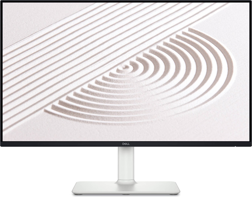 Dell 24" S2425HS Monitor, IPS Panel, Full HD (1920x1080) Resolution, 100Hz Refresh Rate, 5ms Response Time, HDMI / DisplayPort, Integrated Speakers, Height Adjustable Stand, Silver | S2425HS