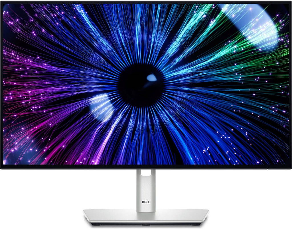 Dell 24" UltraSharp U2424HE USB-C Hub Monitor, IPS Panel, Full HD (1920x1080) Resolution, 120Hz Refresh Rate, 5ms Response Time, USB-C (90W PD) / HDMI / DisplayPort / Ethernet, Height Adjustable Stand, Black | U2424HE