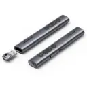 VENTION Wireless PowerPoint Presentation Clicker with Green Laser Pointer – Gray Model# KQJH0