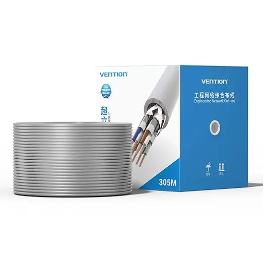 [IHCH305] VENTION Cat.6A SFTP Patch Cable 305M Gray Model# IHCH305