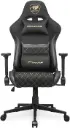 Cougar Armor One V2 F Gaming Chair – Woven Fabric Surface, 4D Adjustable Armrests, 155° Recline, Class 4 Gas Lift Height Adjustment, Ergonomic Design, Supports up to 120kg – Black/Gold
