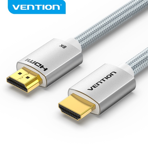 [AAZBAF] VENTION Optical HDMI Cable 8K 80M Black Metal Type Model # AAZBAF