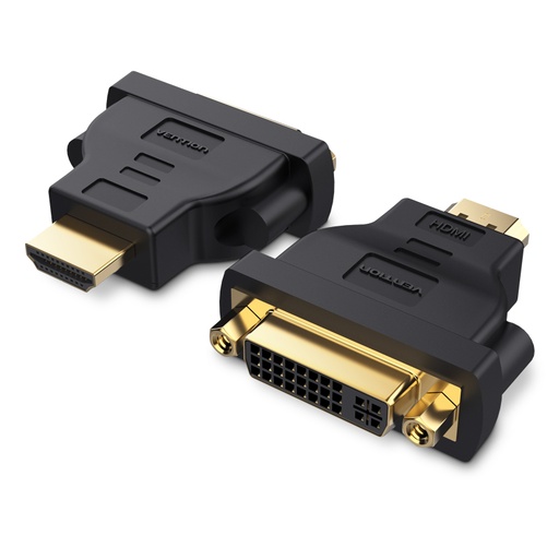 [ECCB0] VENTION HDMI DVI Bi-Directional  Adapter  Black Model # ECCB0
