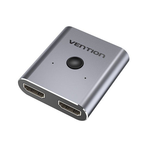[AFUH0] VENTION 2-Port HDMI Bi-Direction Switcher Silver Model # AFUH0