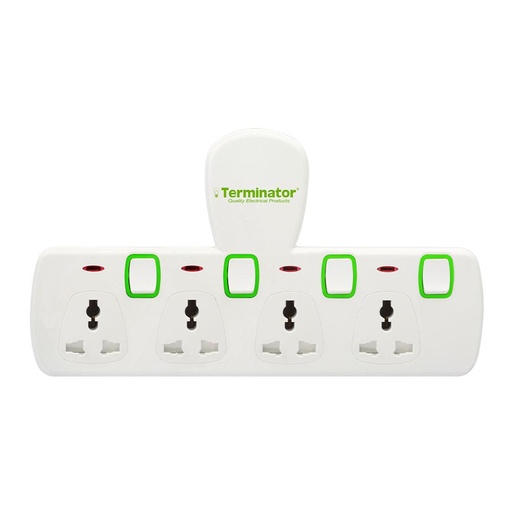 [TMA 574T] 4 Way Universal T-Socket Multi Adaptor Model # TMA 574T