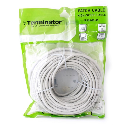 [TPCC6-20M] Terminator High speed Patch Cable CAT6 20M - TPCC-20M